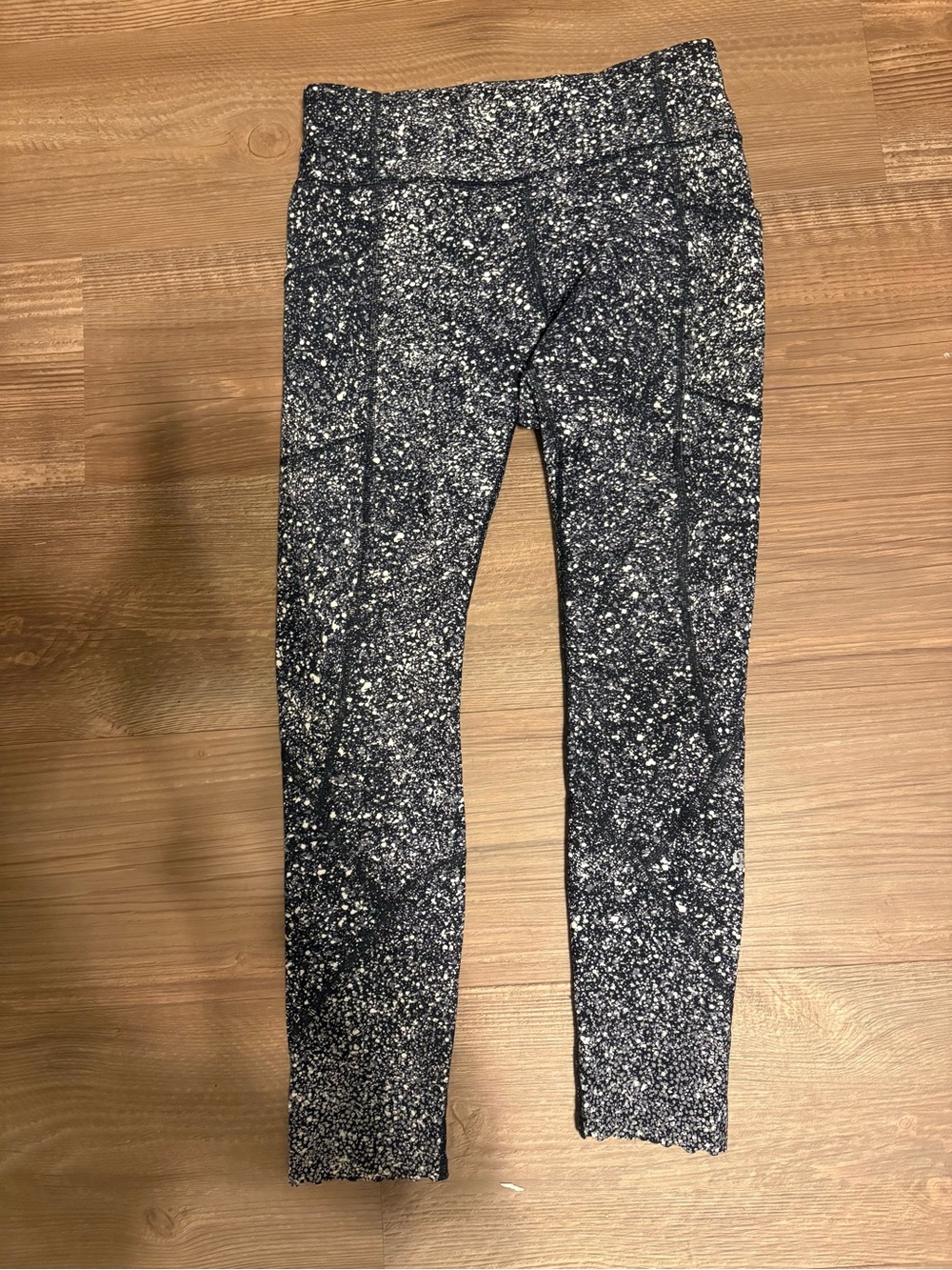 lululemon athletica Black & White Speckled Jeggings